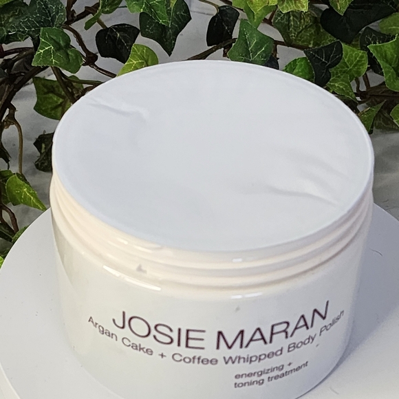 Josie Maran Argan Cake & Coffee Whipped Body Polish 10oz New - Picture 4 of 5